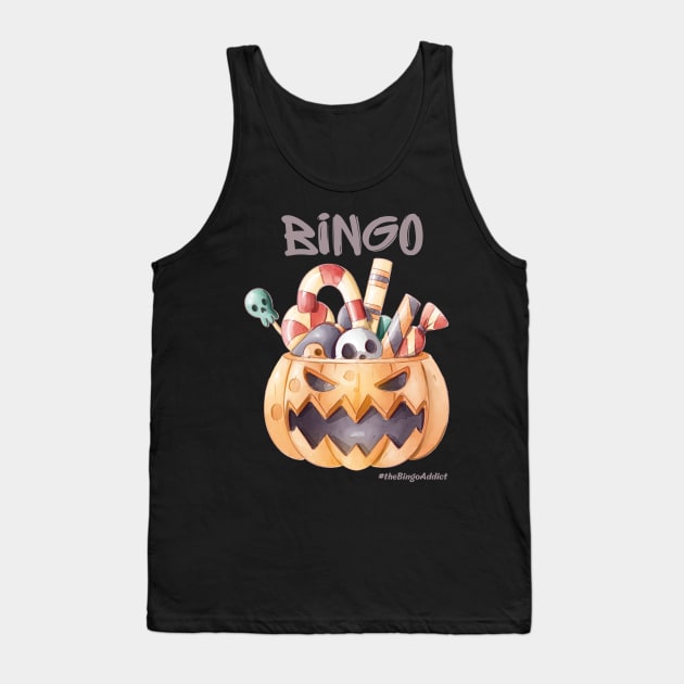 Halloween Bingo Tank Top by Confessions Of A Bingo Addict